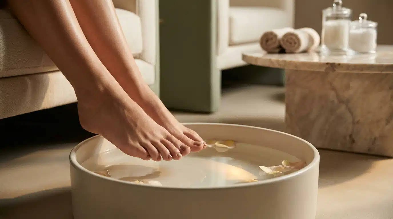 Pedicure Santorini